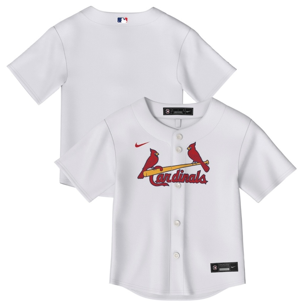 Nike Infant Cardinals White Jersey - 12mo
